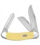 Case Knives Sowbelly Pocket Knife Yellow Synthetic (TB3339 CV)