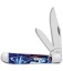 Case Cutlery Copperhead Knife Blue Patriotic Kirinite (3.9" - 10249 SS)