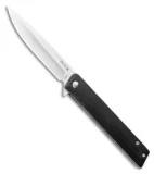Buck Decatur Liner Lock Knife Black G-10 (3.5" Satin) 0256BKS