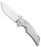 Kansept Knives Delta Titanium Frame Lock Knife (3.5" Stonewash)