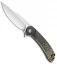 CIVIVI Dogma Liner Lock Knife Brass (3.5" Stonewash) C2014A