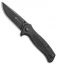 Steel Will Knives Barghest Liner Lock Knife Black G10 (3.5" Black SW) F37M-03