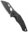 Fox Knives Defcon 5 Atrax Flipper Folding Knife Black G10 (3.5" Black SW)