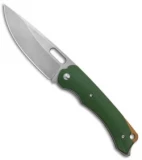 BRS E-Volve Navajo Liner Lock Knife Green G10 (3.5" Stonewash)