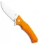 QSP Sthenia Liner Lock Knife Orange G-10 (3.25" Satin)