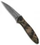 Kershaw Leek Spring Assisted Knife  A/O Digital Brown (3" Black SW) 1660DEB