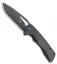 Kansept Knives Mini Kryo Frame Lock Knife Black Ti (2.9" BSW)