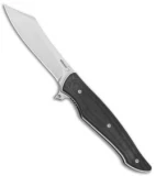 Boker Plus Obscura Liner Lock Flipper Knife Black G-10 (3" Satin) 01BO243