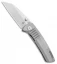 Kizer Shard Frame Lock Knife Titanium (2.25" Stonewash) Ki2531