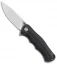 Bestech Knives Bobcat Liner Lock Knife Black/Blue G-10 (3.125" Satin D2)
