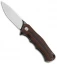 Bestech Knives Bobcat Liner Lock Knife Black/Red G-10 (3.125" Two-Tone D2)