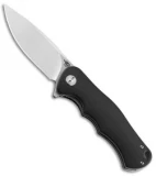 Bestech Knives Bobcat Liner Lock Knife Black G-10 (3.125" Satin D2)