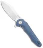 CJRB Cutlery Mangrove Liner Lock Knife Blue/Gray G-10 (3.5" Stonewash)
