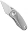 Bestech Knives Tulip Frame Lock Flipper Knife Gray Ti (1.34" SW) BT1913A