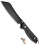 Artisan Cutlery Tomahawk Fixed Blade Knife Black G-10/Orange Liners (6.3" Black)
