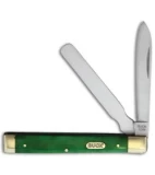 Buck 12621 Doctor's Folding Knife Green Bone (2.8" Spear Point/Spatula)