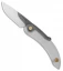 Svord Peasant Knife Friction Folder Crystal Clear (3.25" Satin)