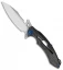 Rike Knife M3 Frame Lock Knife Carbon Fiber/Bronze Titanium (3.88" Satin)