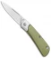 Gerber Wingtip Slip Joint Pocket Knife Green (2.375" Satin)  30-001701