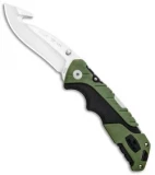 Buck Pursuit Large Guthook Lockback Knife Green GFN (3.5" Satin) 0660GRG