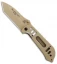 TOPS Knives Mil-Spie 3.5 Tanto Liner Lock Knife Coyote Tan (3.5" Tan)