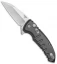 Hogue X1 Microflip Wharncliffe Flipper Knife Matte Gray (2.6" SW) 24162