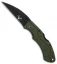 V Nives Rocky Lockback Knife Green FRN (3.25" Black)