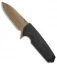 Hogue Sig Sauer EX-02 Spear Point Flipper Knife Black G-10 (3.75" FDE)