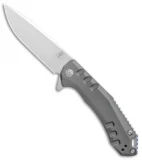 Kizer Basalt Frame Lock KnifeTitanium (3.2" Stonewash) Ki4505