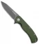 Boker Magnum Foxtrot Sierra Frame Lock Knife Green G-10 (3.3" Gray) 01MB705