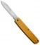 Fallkniven LTC Pocket Knife Orange (2.25" Satin) LTCor