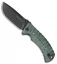 Fox Knives Pro-Hunter Folder Liner Lock Knife Green/Black Micarta (3.75" Black)