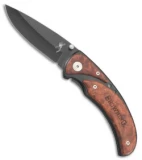 Browning Ebony Frame Lock Knife Cocobolo Drop Point (3.75" Black)