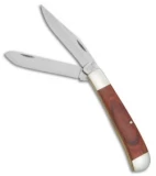 Bear & Son Trapper Traditional Pocket Knife Rosewood (3.25" Satin) 254R