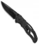 KutMaster Black Monster Liner Lock Knife Black G-10 (3.3" Black)