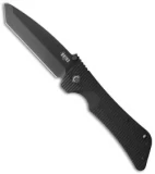 Southern Grind Bad Monkey Tanto Knife Black G-10 (3.8" Black)