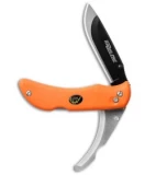 Outdoor Edge Razor-Pro Replaceable Razor/Gutting Blade Knife (Orange) RO-20