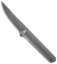 Boker Kwaiken Flipper Knife Titanium (3.5" Damasteel) 01BO297DAM