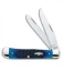 Case Trapper Knife 4.125" Blue Jigged Bone (6254 SS) 02800