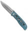 Smith & Wesson Extreme OPS Folding Knife Blue (3.25" Satin) CK105BL