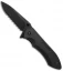 Maxpedition Ferox Liner Lock Knife Black (3.25" Black Serr)