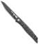 Kansept Knives Lucky Star Frame Lock Knife Carbon Fiber (3.5" Black SW)