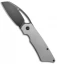 Kansept Knives Goblin XL Frame Lock Knife Titanium (3.5" Black SW) K1016A1