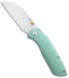 Kansept Knives Convict Frame Lock Knife Green Titanium (3.3" SW) K1023B3