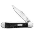 Case Copperhead Pocket Knife Black Pearl Kirinite (3" Polish) 23672