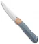 Bestech Knives Thyra Frame Lock Knife Retro Blue/Copper (3.6" Satin)