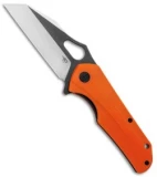Bestech Knives Operator Liner Lock Knife Orange G-10 (3.4" Two Tone)