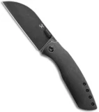 Kansept Knives Convict Frame Lock Knife Black Titanium (3.3" Black)