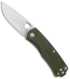 James Brand The Folsom Liner Lock Knife OD Green Micarta (2.75" Satin VG-10)