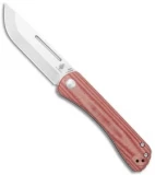 Kizer Vangard Helbig Pinch Slip Joint Knife Red Micarta (3" SW) V3009